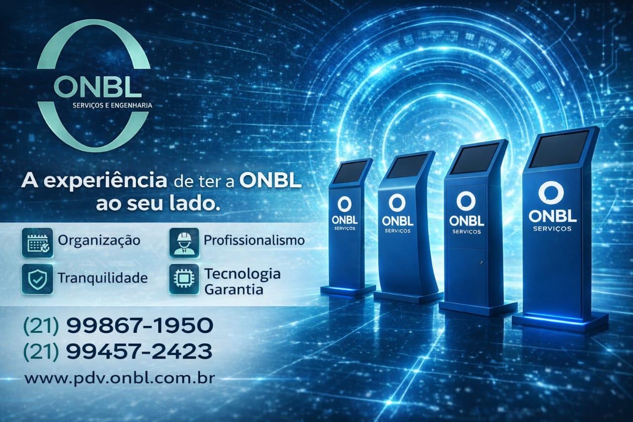 Totem Teksun Interativo Inteligente - Vista Central